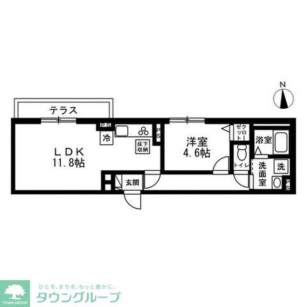 CANALの物件間取画像